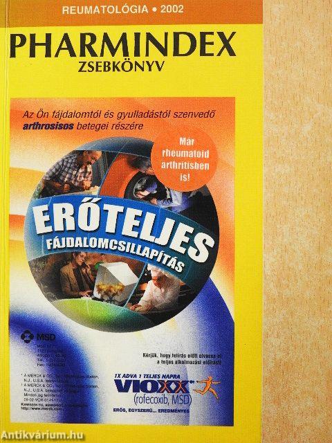 Pharmindex zsebkönyv 2002