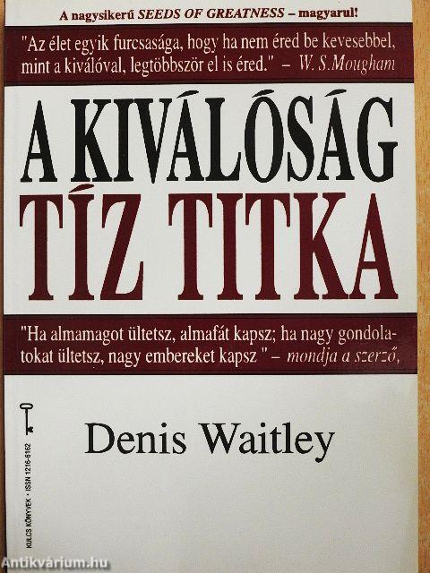 A kiválóság tíz titka