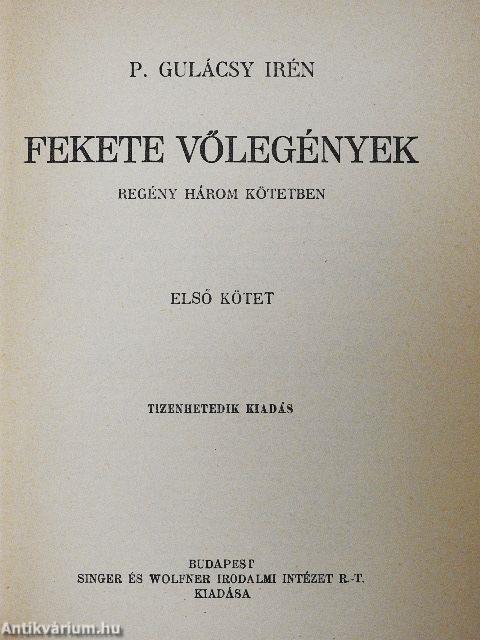 Fekete vőlegények I-III.