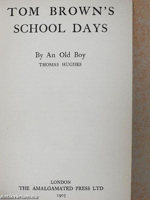 Tom Brown's School days