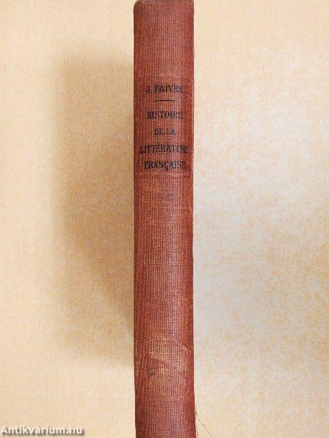 Histoire de la littérature francaise et analyse des auteurs