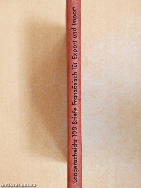 100 Briefe Französisch für Export und Import