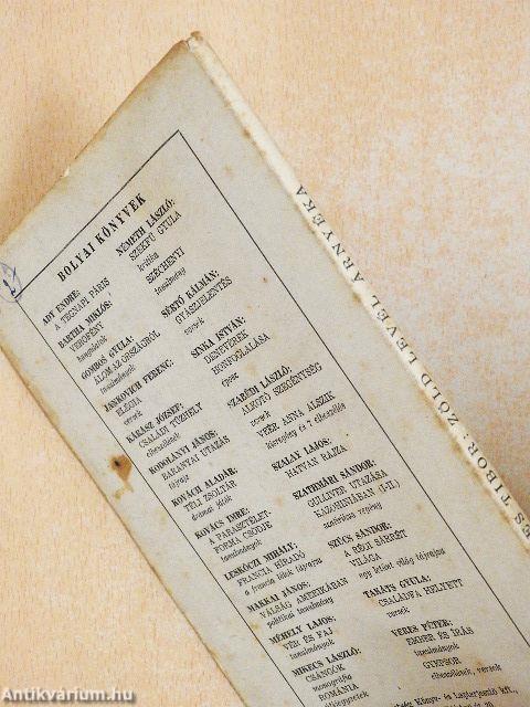 Zöld levél árnyéka