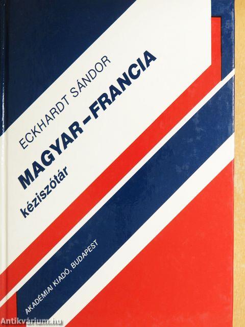 Magyar-francia kéziszótár