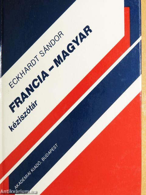 Francia-magyar kéziszótár