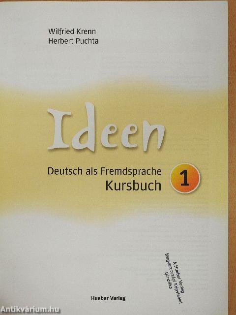 Ideen 1. - Kursbuch/Arbeitsbuch - CD-vel