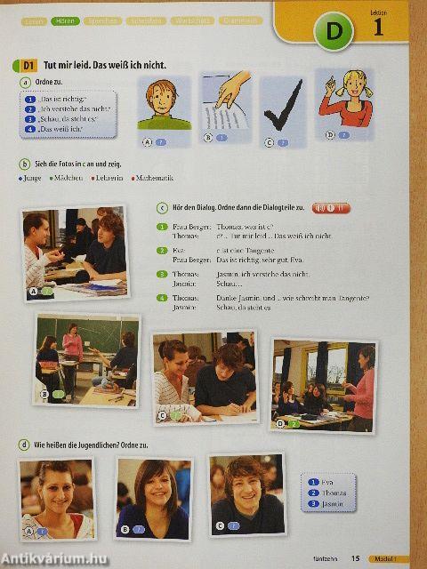 Ideen 1. - Kursbuch/Arbeitsbuch - CD-vel