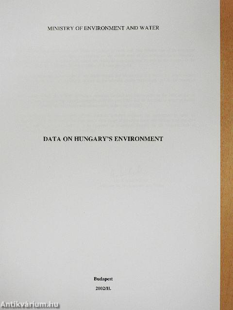 Data on Hungary's Environment