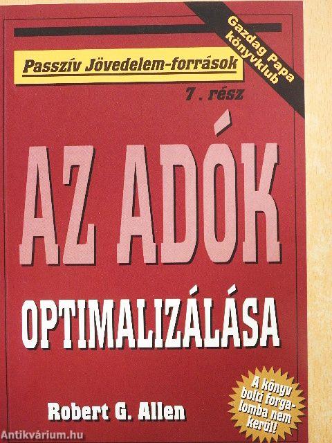 Az adók optimalizálása