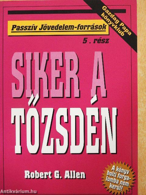 Siker a tőzsdén