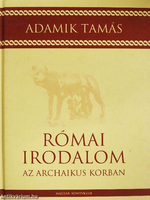 Római irodalom az archaikus korban