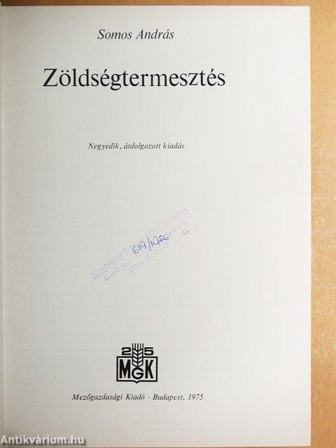 Zöldségtermesztés