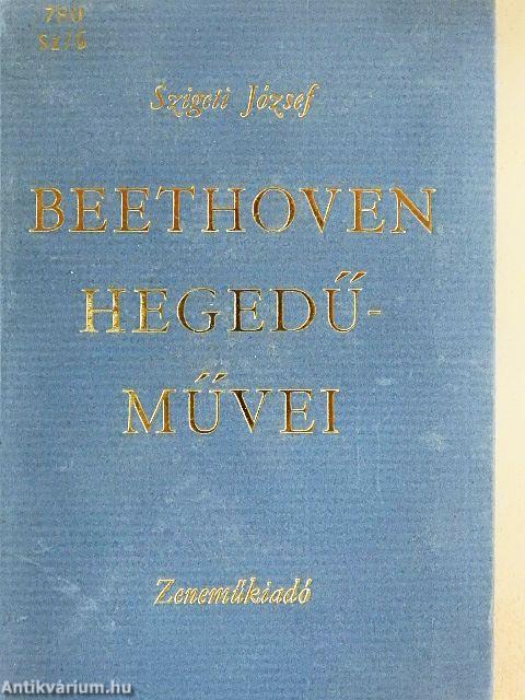 Beethoven hegedűművei