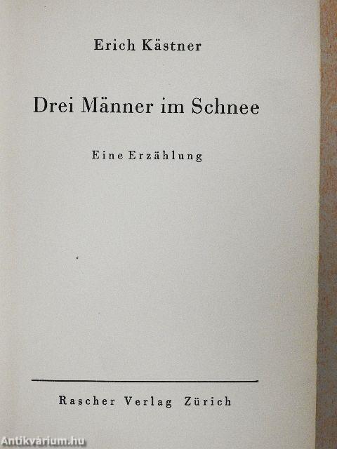 Drei Männer im Schnee