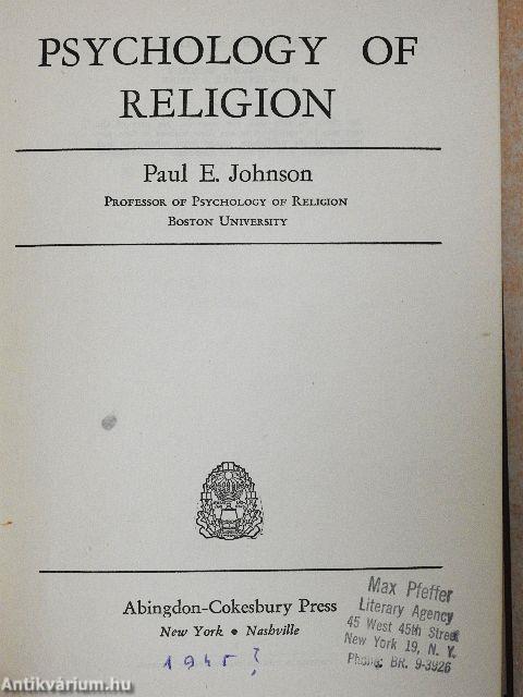 Psychology of religion