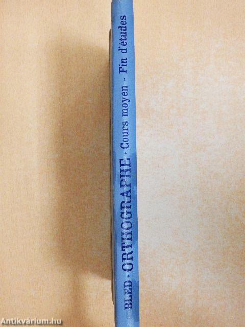 Cours d'orthographie