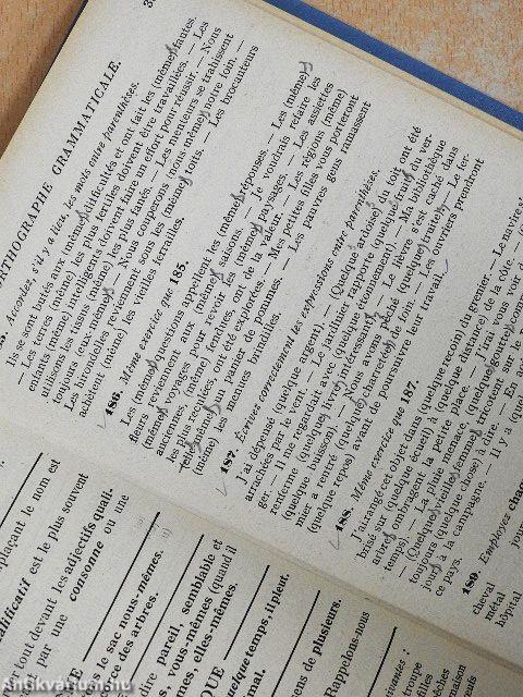 Cours d'orthographie