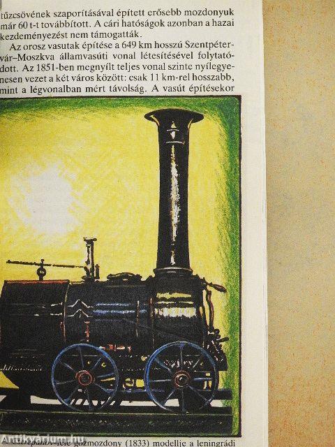 Gőzmozdonyok a vaspályán