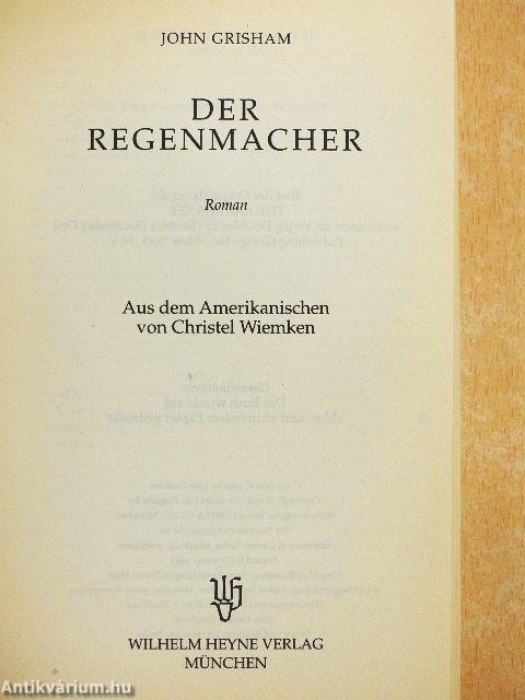 Der Regenmacher