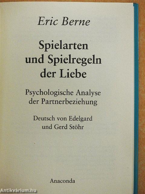 Spielarten und Spielregeln der Liebe