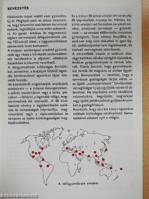 A déligyümölcsökről