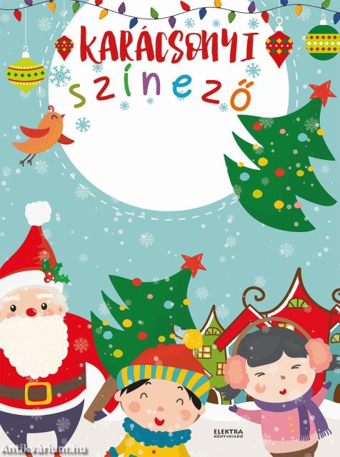 Karácsonyi színező