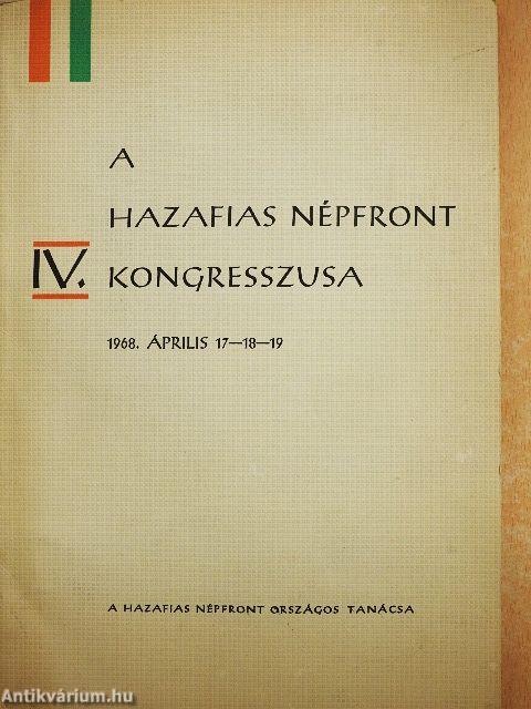 A hazafias népfront IV. kongresszusa