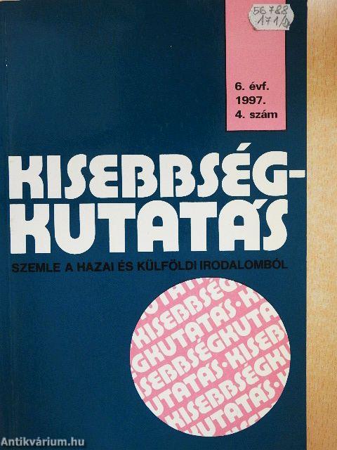 Kisebbségkutatás 1997/4.