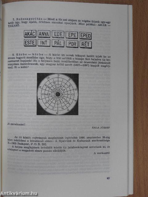 Nyelvünk és Kultúránk 63.