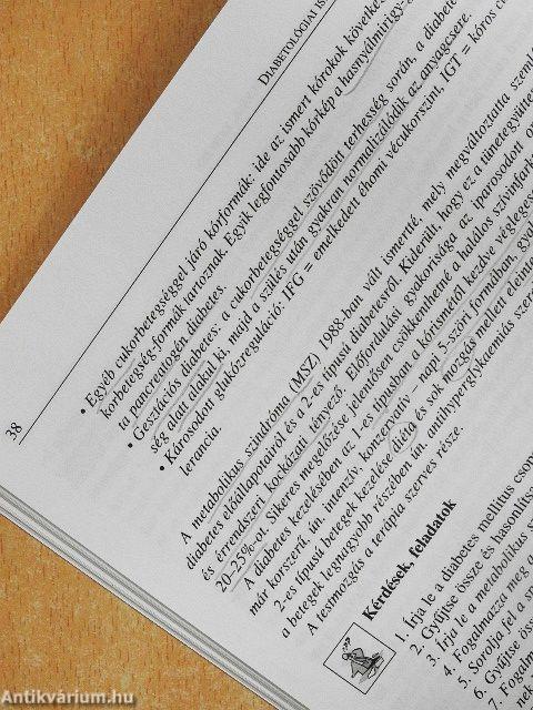 Diabetológiai ismeretek ápolók részére