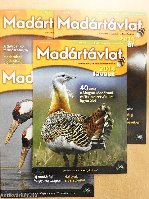 Madártávlat 2014. tavasz-tél