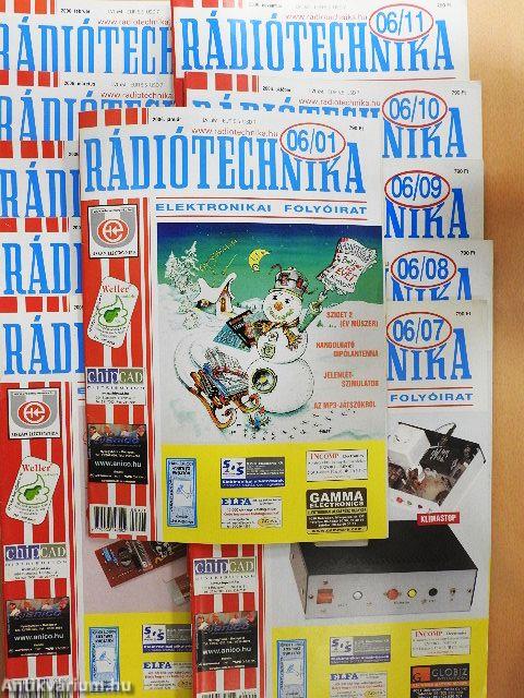 Rádiótechnika 2006. (nem teljes évfolyam)
