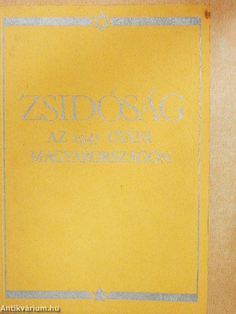 Zsidóság az 1945 utáni Magyarországon