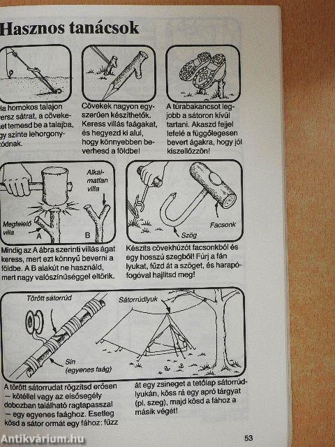 Kempingezés, túrázás