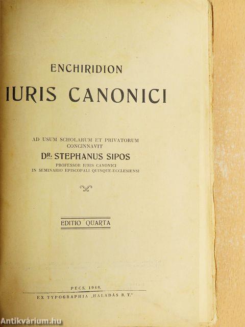 Enchiridion iuris canonici