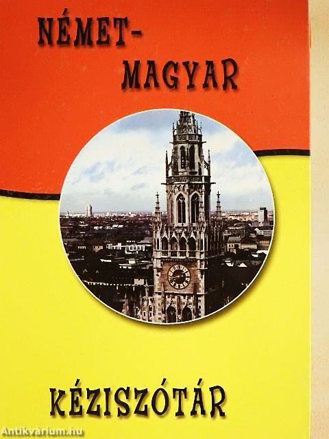 Német-magyar kéziszótár