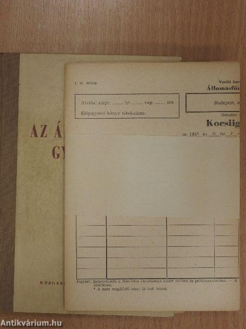 Az árufuvarozás gyakorlata