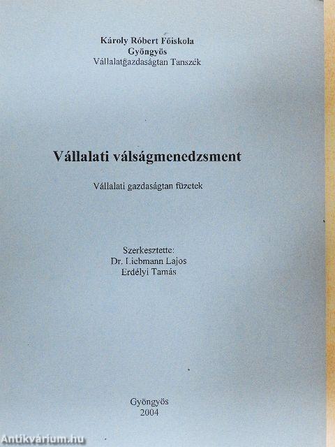 Vállalati válságmenedzsment