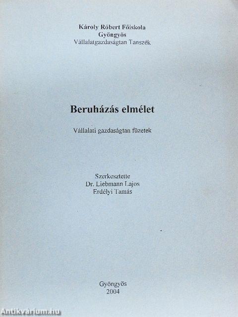 Beruházás elmélet