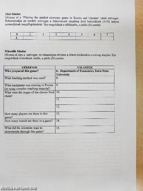 Zöld út szaknyelvi vizsga