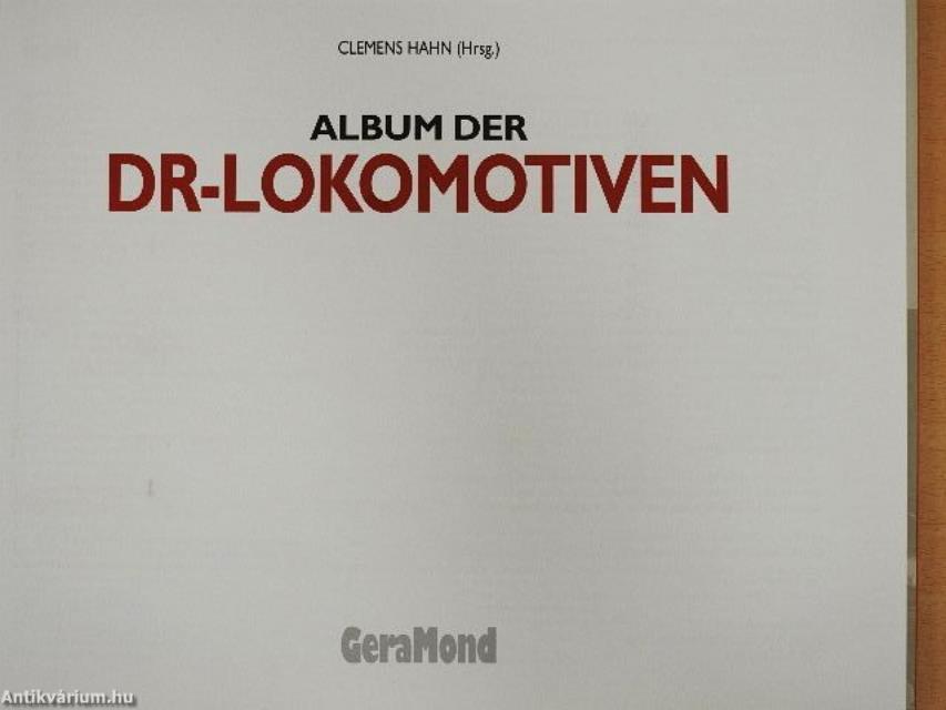 Album der DR-Lokomotiven