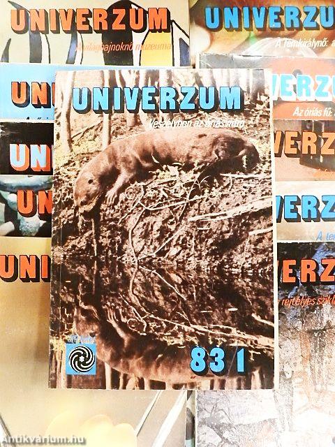 Univerzum 1983. (nem teljes évfolyam)
