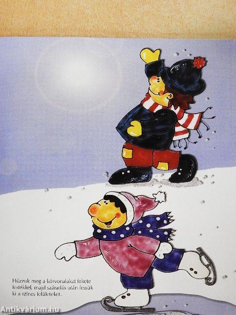 Karácsonyi üvegfestés