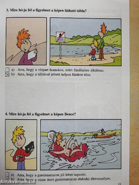 Bence és a vízi közlekedés