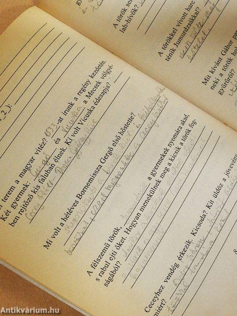 Olvasmánynapló - Gárdonyi Géza: Egri csillagok