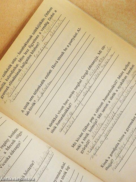 Olvasmánynapló - Gárdonyi Géza: Egri csillagok