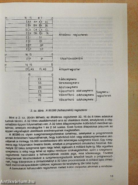 32 bites mikroprocesszorok I.