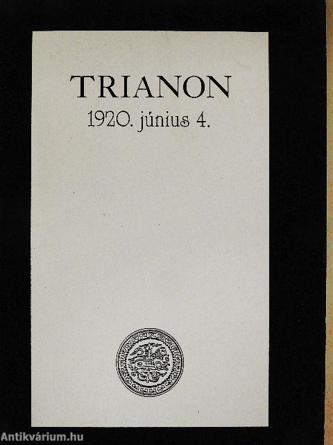 Trianon 1920. június 4.