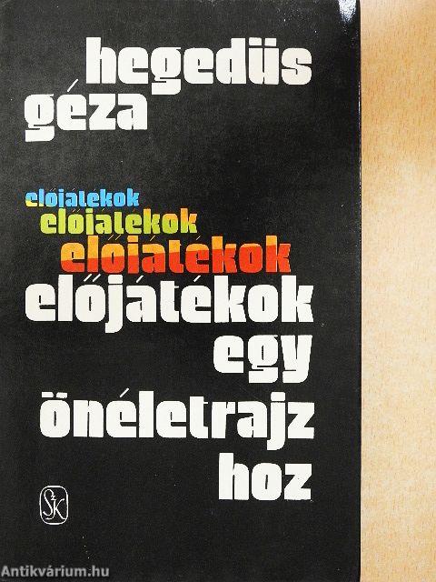 Előjátékok egy önéletrajzhoz