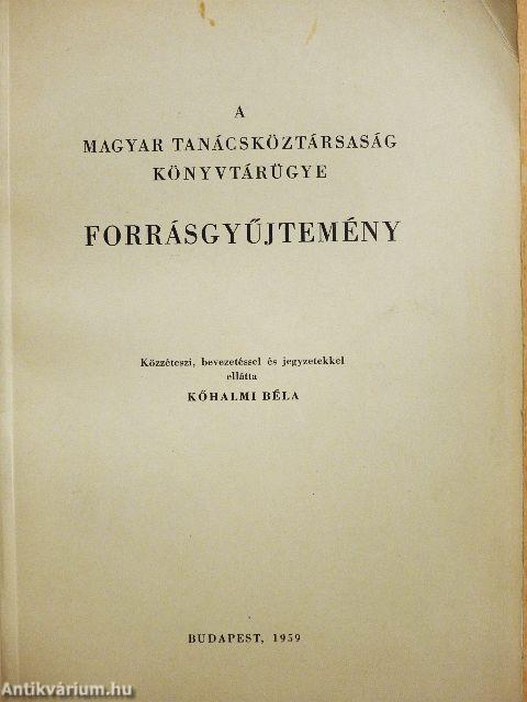 A magyar Tanácsköztársaság könyvtárügye